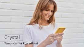  Presentation with white brick - 