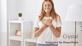  Presentation with heart hands - 