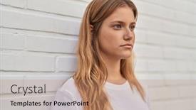  Presentation with white brick - 