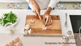  Presentation with garlic - 