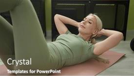  Presentation with exercise sport - 