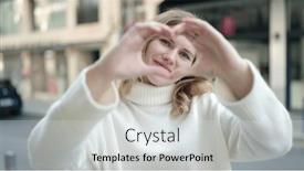  Presentation with hands heart - 