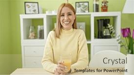  Presentation with orange juice - 