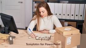  Presentation with business book - 