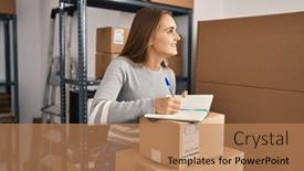  Presentation with business book - 