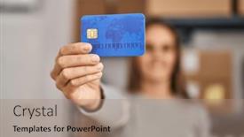  Presentation with business card - 