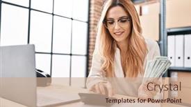  Presentation with business calculator - 