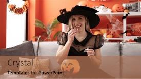  Presentation with halloween candy - 