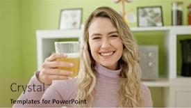  Presentation with orange juice - 