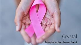  Presentation with pink ribbon - 