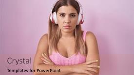  Presentation with person listening - 