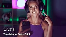  Presentation with video games playing - 