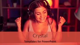  Presentation with video games playing - 