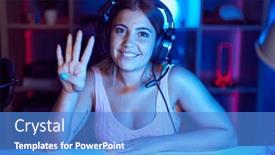  Presentation with video games playing - 