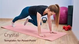  Presentation with exercise sport - 