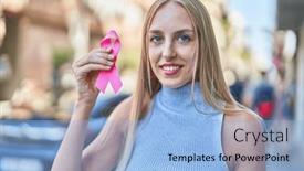  Presentation with pink ribbon - 