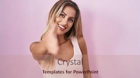  Presentation with pink business - 