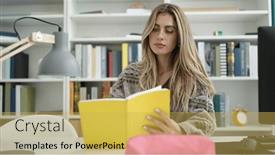  Presentation with reading table - 