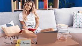  Presentation with student writing - 