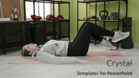  Presentation with exercise sport - 