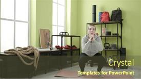  Presentation with exercise sport - 