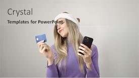  Presentation with christmas card - 