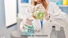  Presentation with test tube laboratory - 