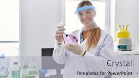  Presentation with test tube laboratory - 