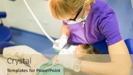  Presentation with dental - Beautiful slides featuring young-boy-having-regular-dental backdrop and a lemonade colored foreground