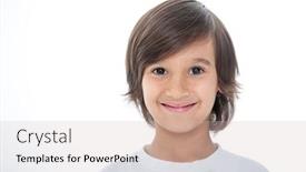  Presentation with lost - Cool new PPT layouts with young boy lost his tooth backdrop and a soft green colored foreground