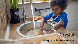  Presentation with responsibility - Theme with young-boy-takes background and a coral colored foreground