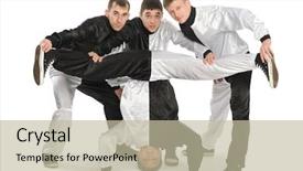  Presentation with break dance - Slides with loot - car thief with crowbar background and a dark gray colored foreground.