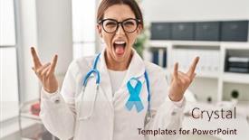  Presentation with rock music - 