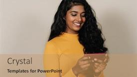  Presentation with indian woman - 