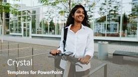  Presentation with electric scooter - 