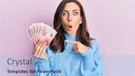  Presentation with israel - Amazing presentation design having young-brunette-woman-holding-20 backdrop and a light blue colored foreground