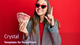  Presentation with israel - Audience pleasing slide set consisting of young-brunette-woman-holding-20 backdrop and a crimson colored foreground