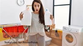 Presentation with laundry detergent - 