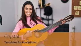  Presentation with music classic - 