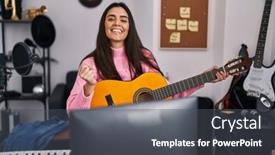  Presentation with music classic - 