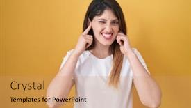  Presentation with yellow music - 