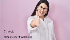  Presentation with business pink - 