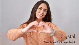  Presentation with love heart - 