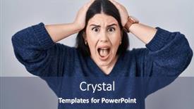  Presentation with woman hands open - 