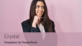  Presentation with business pink - 