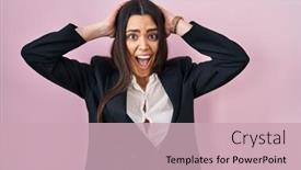  Presentation with business pink - 