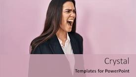  Presentation with business pink - 