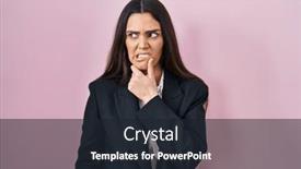  Presentation with pink business - 