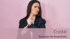  Presentation with pink business - 