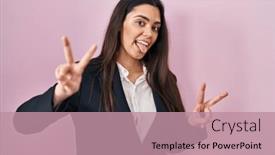  Presentation with business pink - 